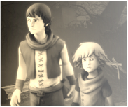 the two brothers story characters